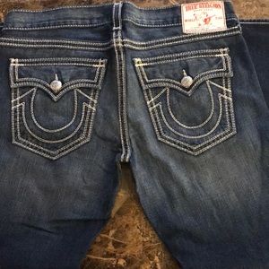 Men’s true religion blue jeans